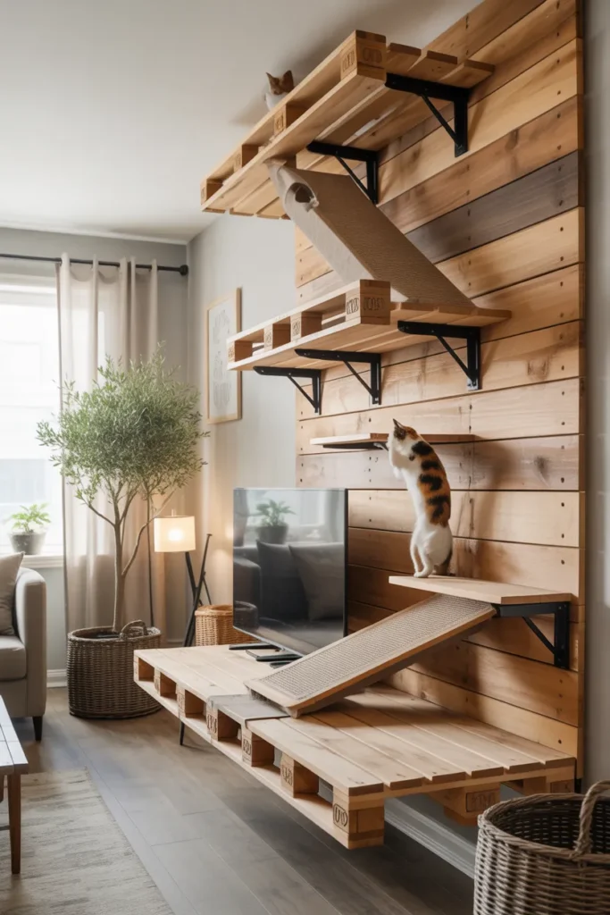 Pallet Cat Furniture