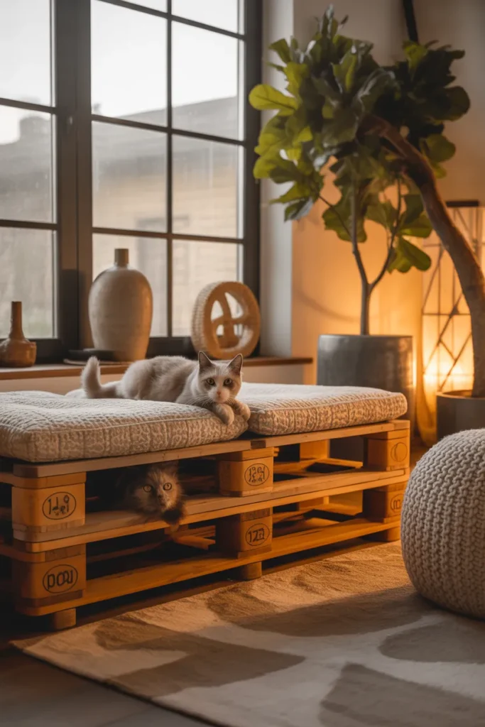 Pallet Cat Furniture