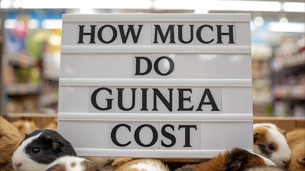 guinea pigs cost