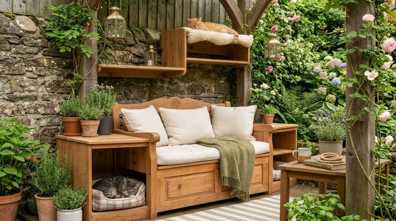 Garden Cat Retreat
