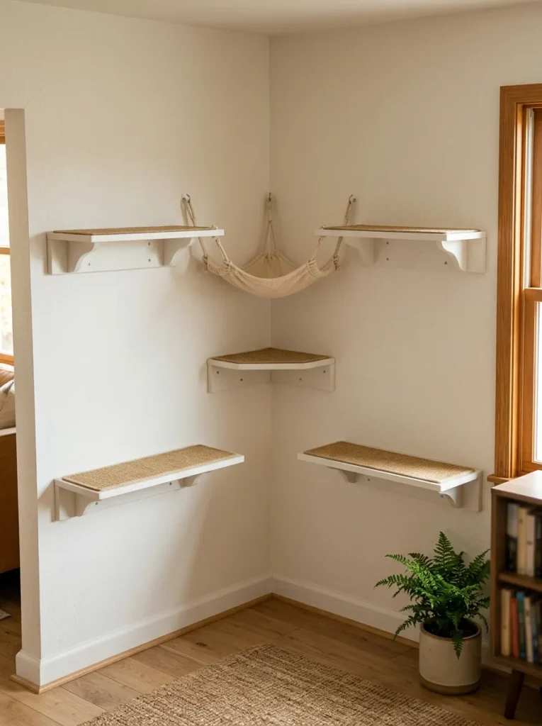 DIY Cat Shelf Ideas