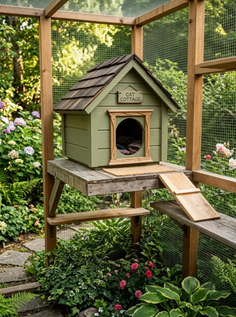 Cat Garden Retreat Ideas