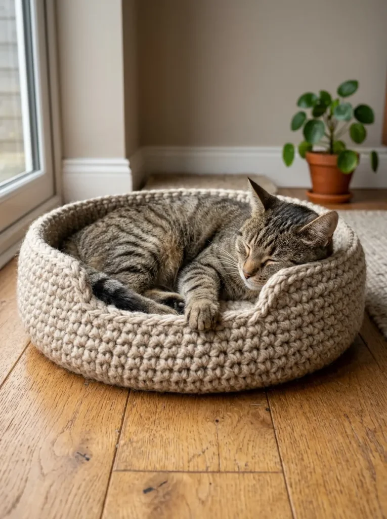 Crochet Pet Bed Ideas