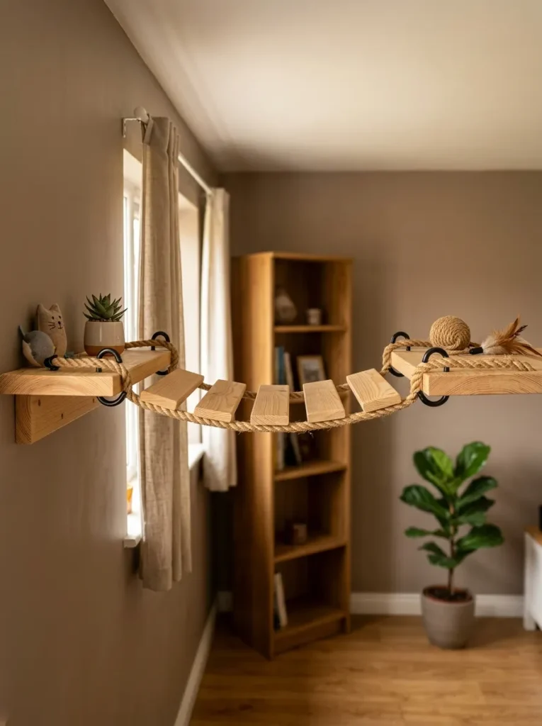 DIY Cat Shelf Ideas
