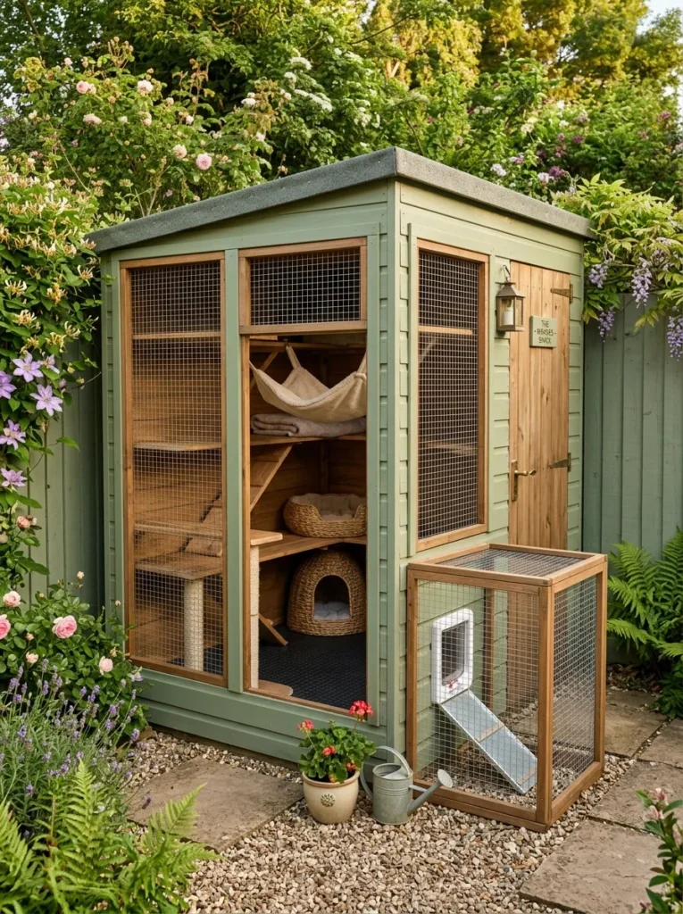 Cat Garden Retreat Ideas