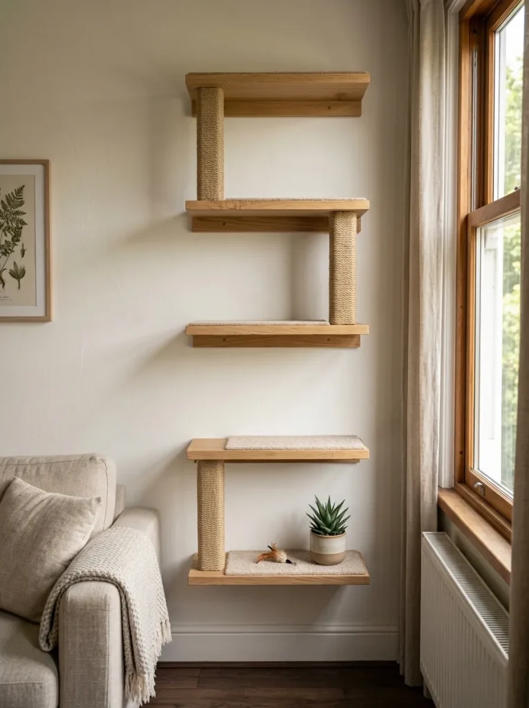 DIY Cat Shelf Ideas