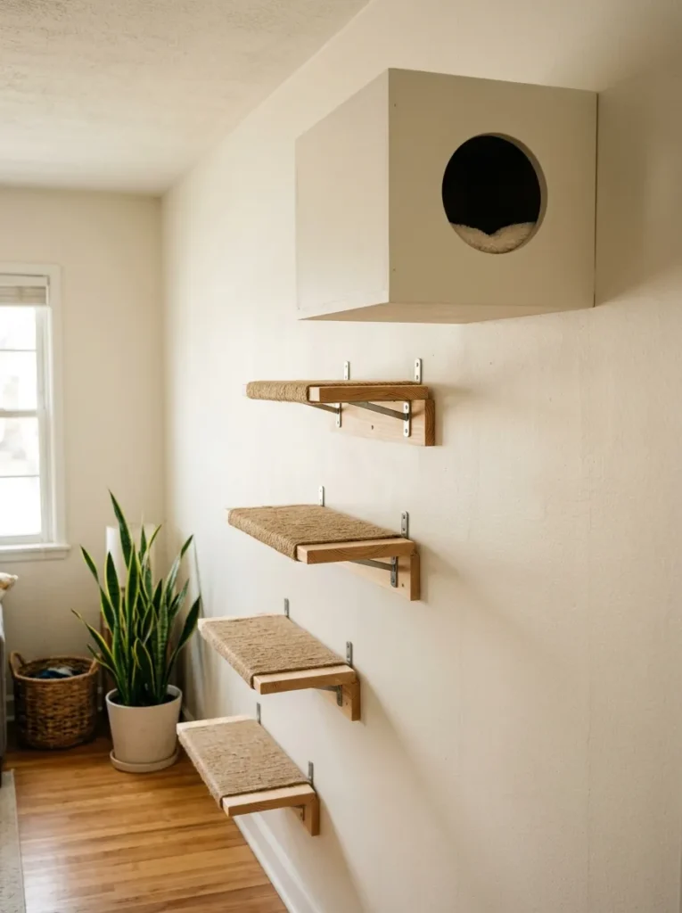 DIY Cat Shelf Ideas