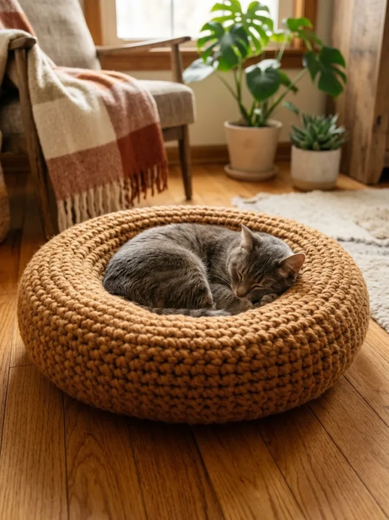 Crochet Pet Bed Ideas