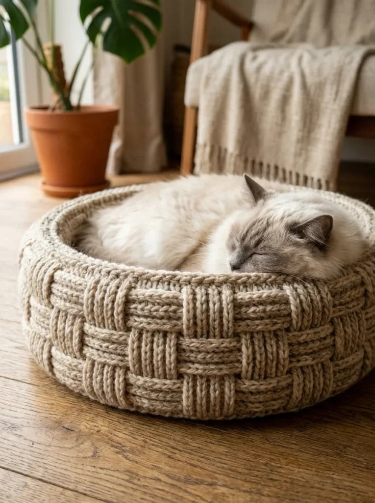 Crochet Pet Bed Ideas