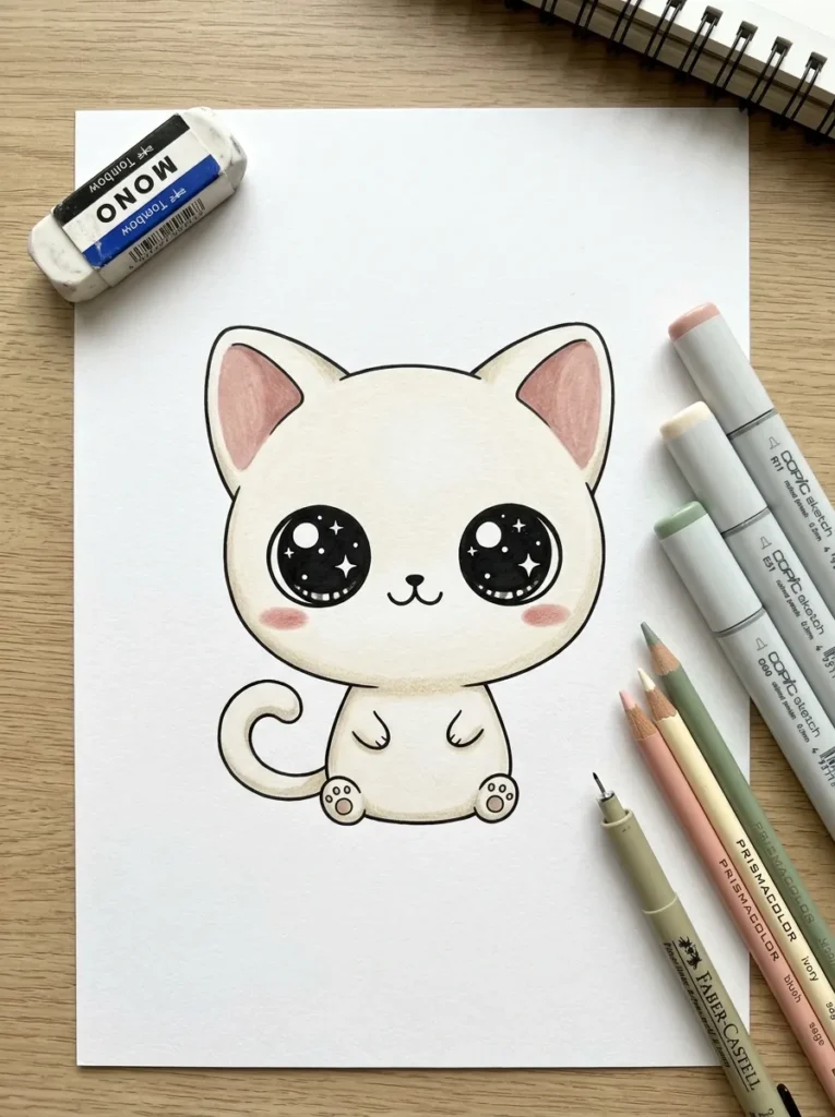Cute Cat Drawing Ideas