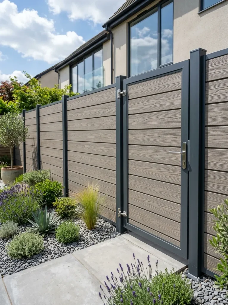 Modern Dog Fence Ideas