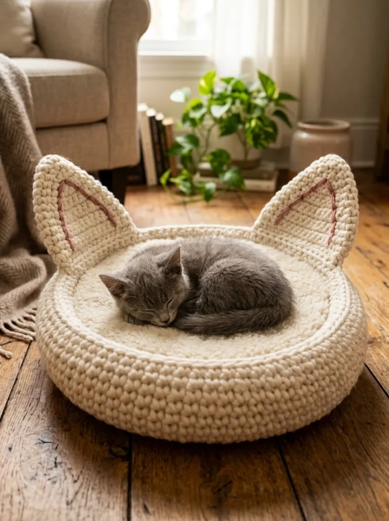 Crochet Pet Bed Ideas