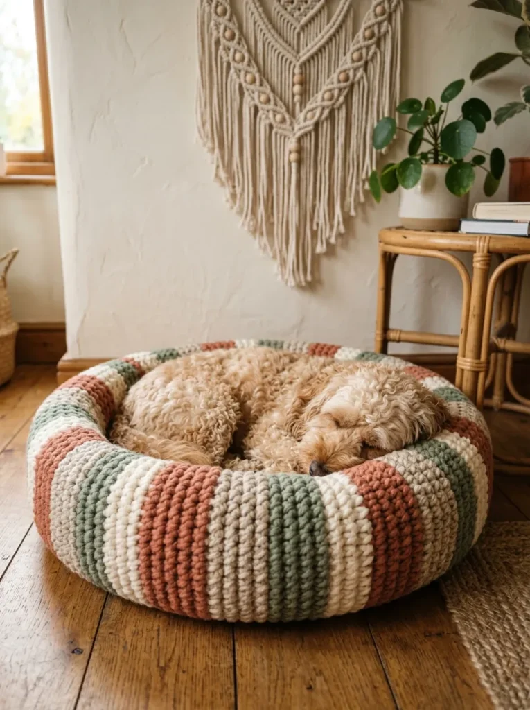 Crochet Pet Bed Ideas