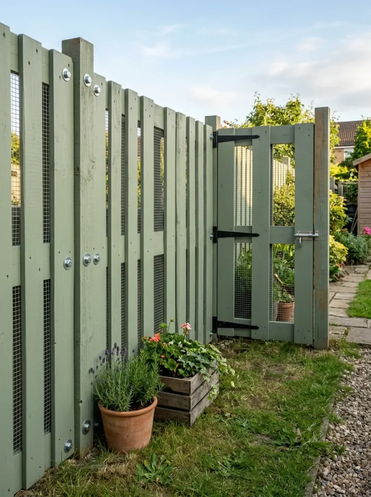 Modern Dog Fence Ideas
