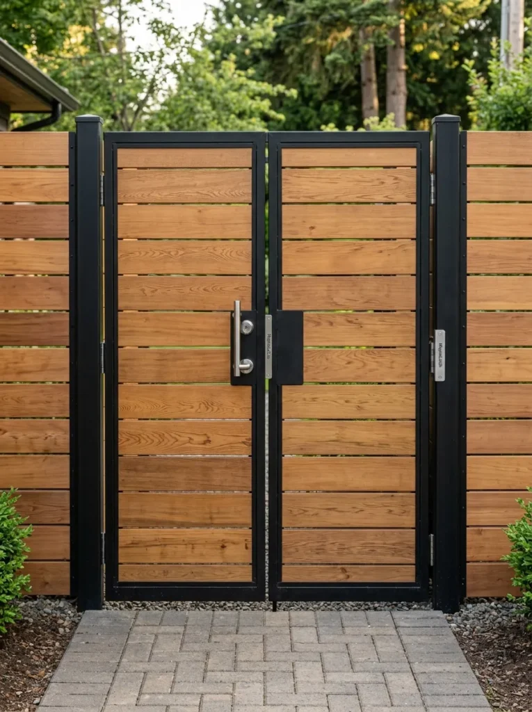 Modern Dog Fence Ideas