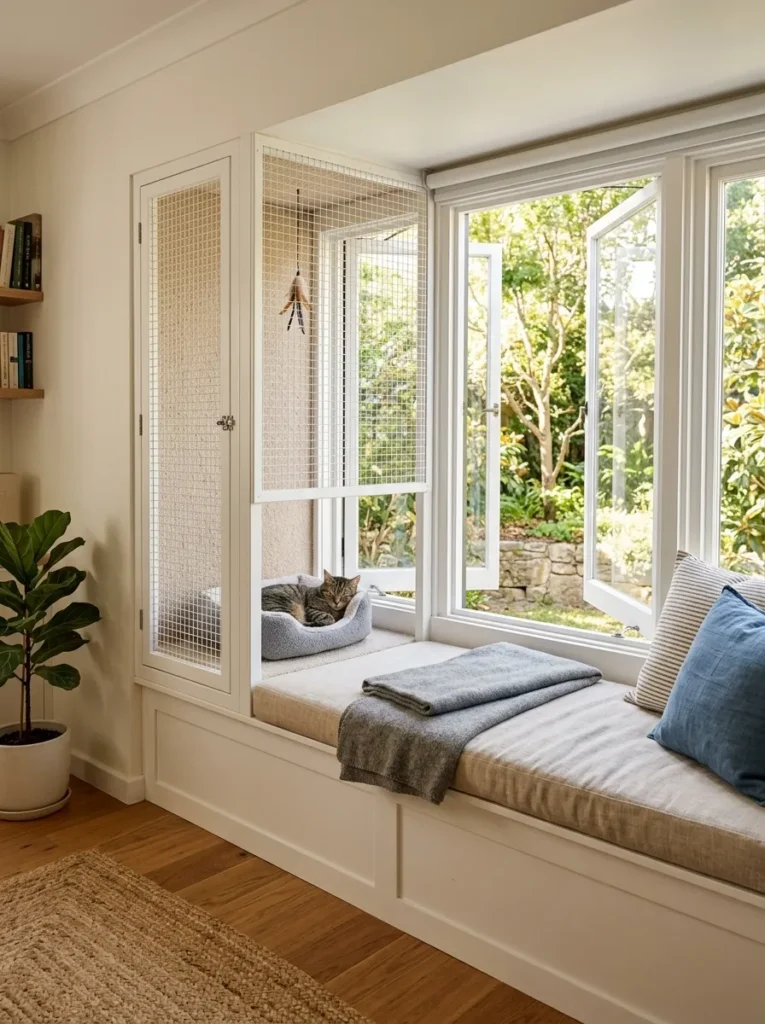 Cat Window Enclosure Ideas