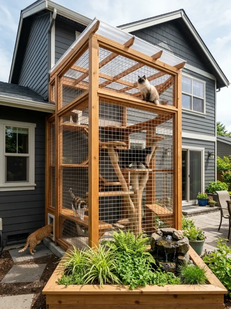 Cat Window Enclosure Ideas