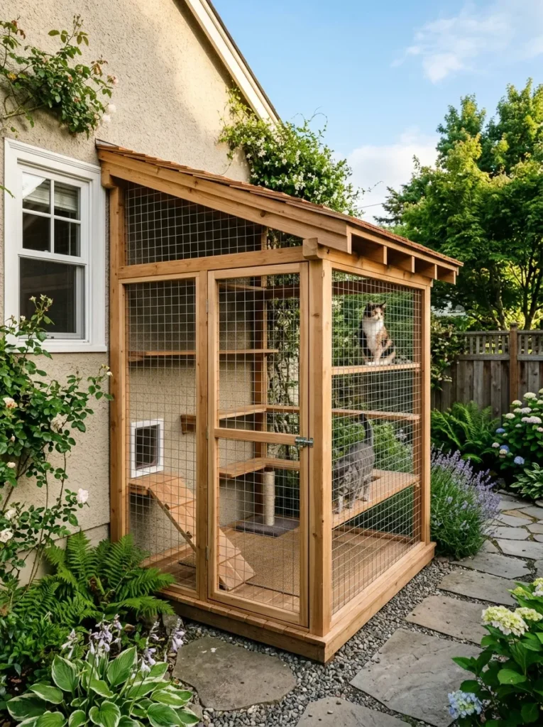 Cat Window Enclosure Ideas