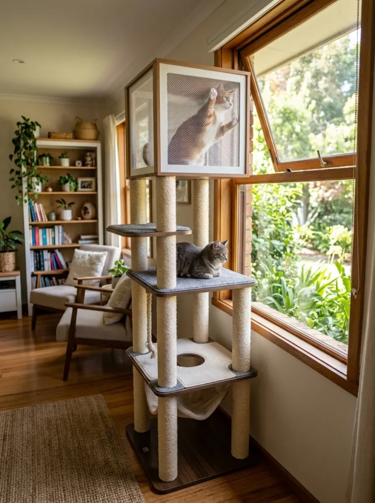 Cat Window Enclosure Ideas