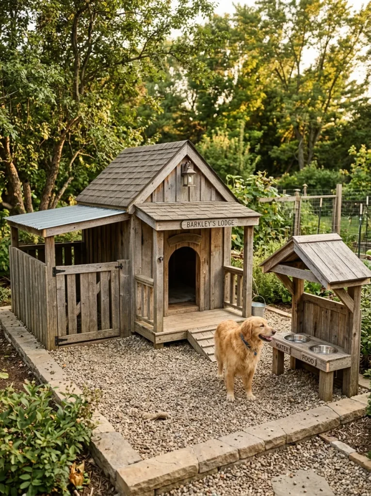 Pallet Dog House