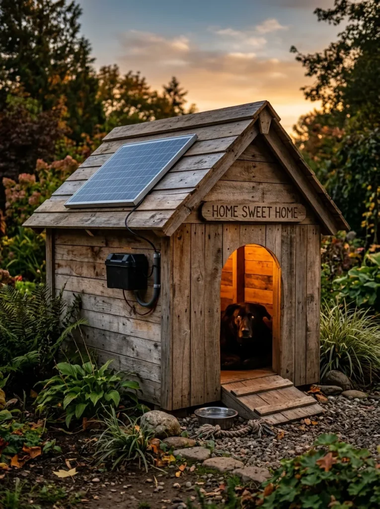 Pallet Dog House