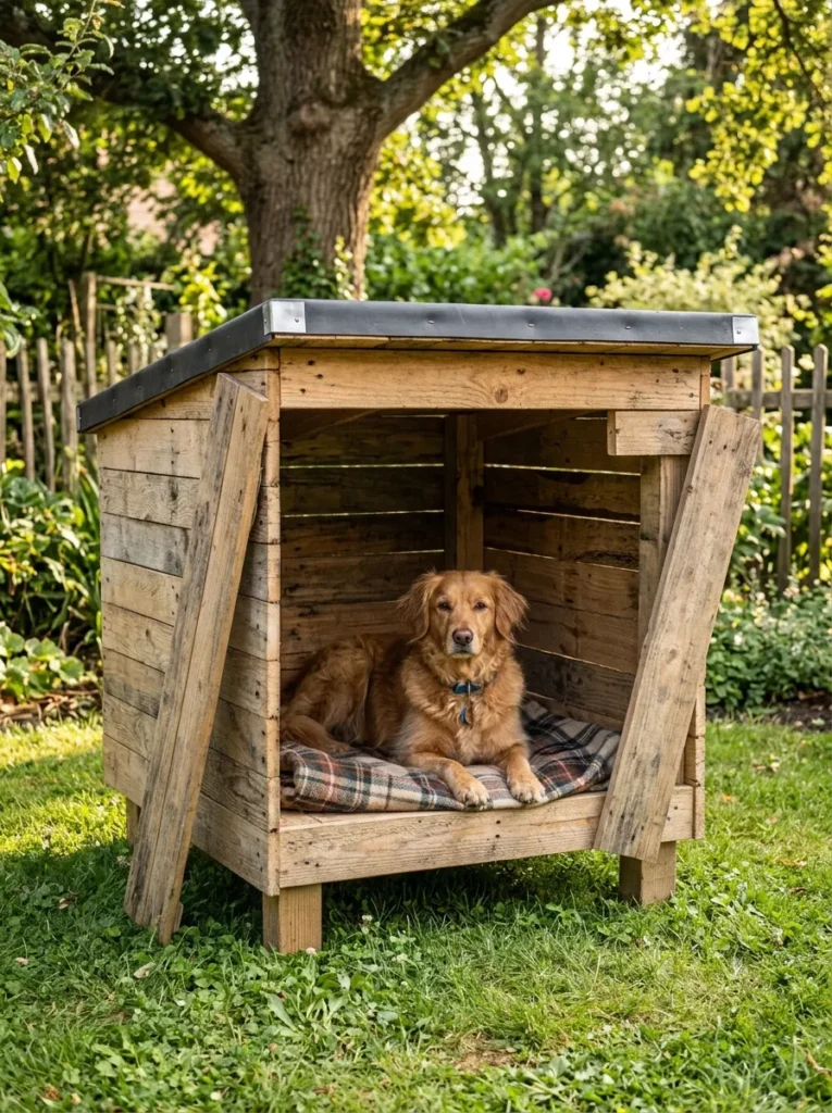 Pallet Dog House