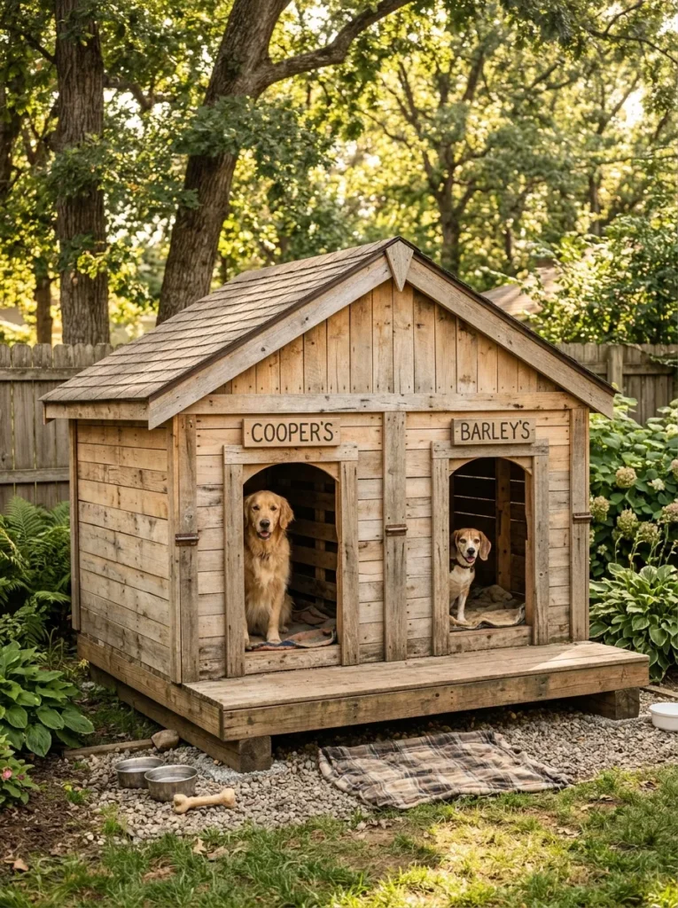 Pallet Dog House