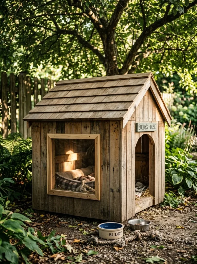 Pallet Dog House