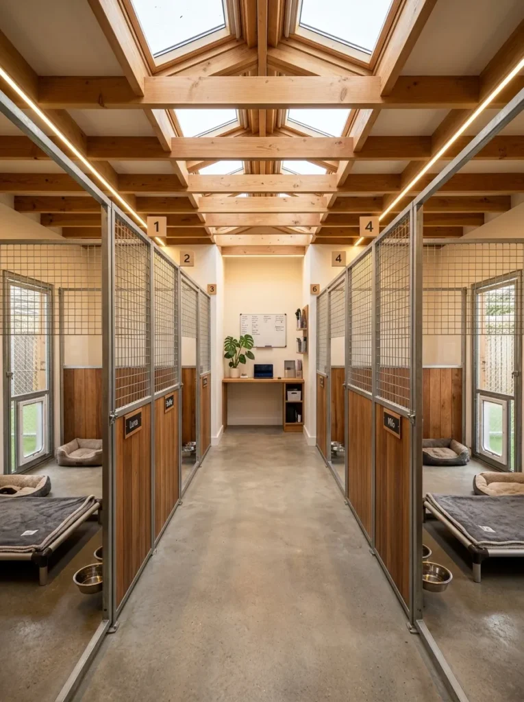 Dog Boarding Kennel Designs