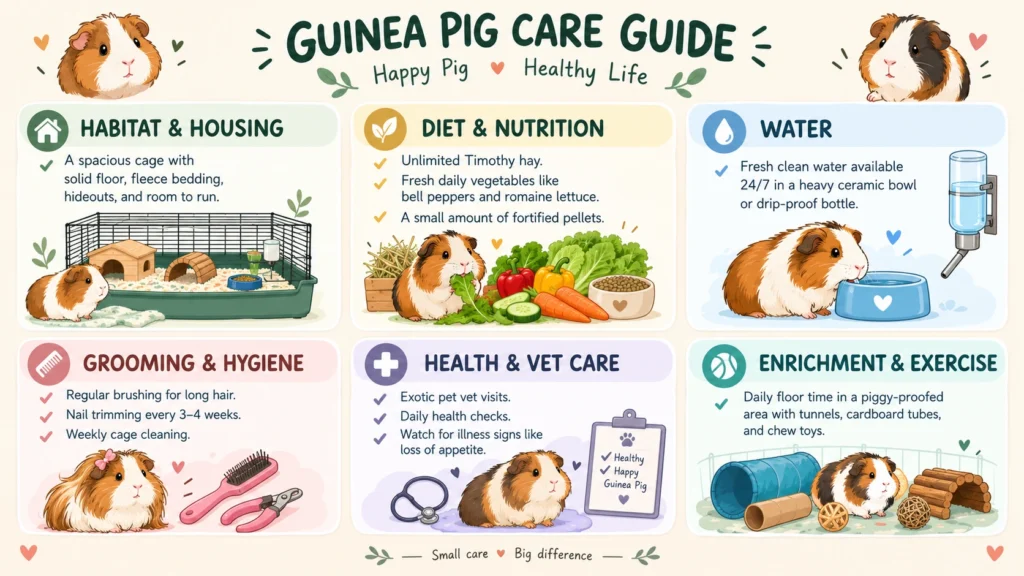 guinea pig care guide